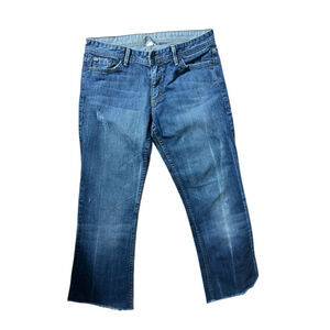 Women's Armani Exchange Blue Cropped Jeans Size 10 #367